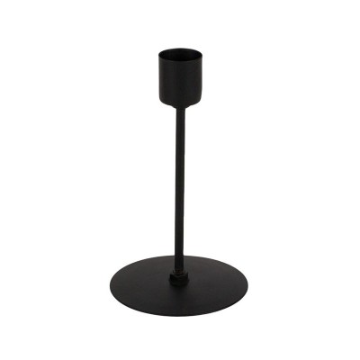 Suport Lumanare tip sfesnic, baza rotunda, Metal, 8x14 cm, ATU-081210 foto