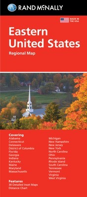 Rand McNally Folded Map: Eastern United States foto