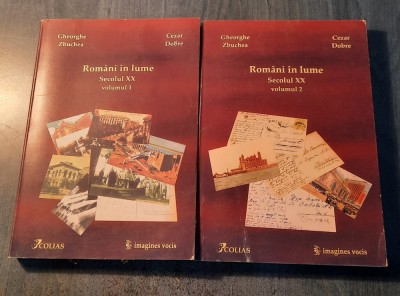 Romani in lume secolului 20 2 volume Gheorghe Zbuchea foto