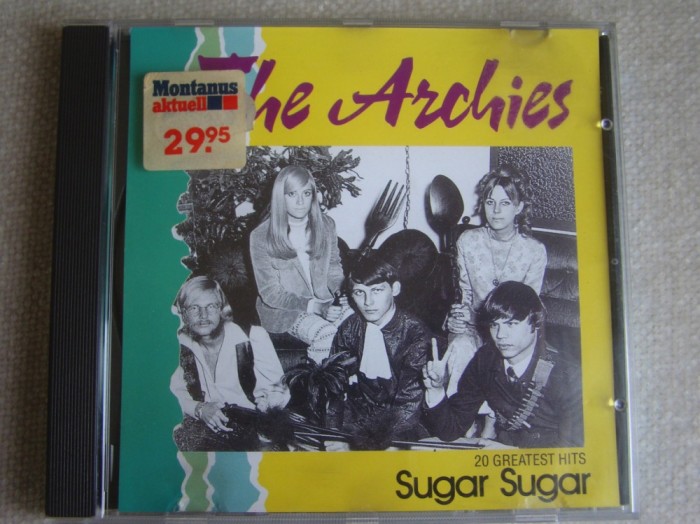 THE ARCHIES - Sugar Sugar - C D Original NOU