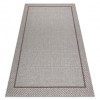 Covor SISAL BOHO 39013037 Cadru bej, 80x150 cm, Dreptunghi