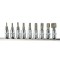 Set chei tubulare Torx 9 piese, T10-60 1/4&quot; CRV, Geko G13550
