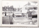 Bnk foto Dacia 1100 si SR 101 UMT, Alb-Negru, Transporturi, Romania de la 1950