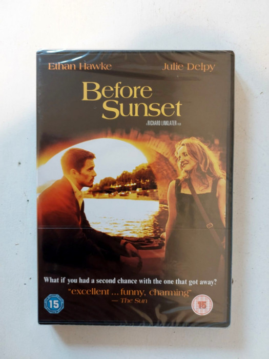 DVD film: Before Sunset, Ethan Hawke, Julie Delpy, sigilat (fara subtitrare RO)