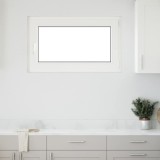 VidaXL Fereastră de subsol &bdquo;RISOR&rdquo; 100x60 cm oscilo-batantă DIN dreapta, albă