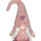 Figurină Decorativă Moș Crăciun Gnome &ndash; Roz Pudra