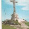 RF1 -Carte Postala- Bucegi, Monumentul eroilor de pe Caraiman, circulata 1977
