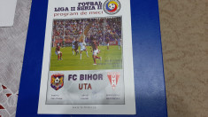 program FC Bihor - UTA foto