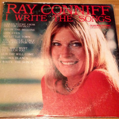 Vinil Ray Conniff ‎– I Write The Songs (VG)