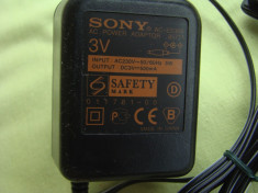 SONY RM-MZ4R - Comanda pe Fir pentru Minidisc + Alimentator SONY AC-ES305 foto