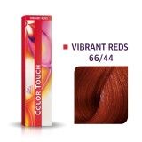 Wella Professionals, Color Touch, Fără amoniac, Vopsea de păr semi-permanentă, 66/44 Dark Blonde Intensive Red, 60 ml