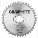 Panza ferastrau circular 40 dinti varfuri HM 190x30mm GRAPHITE 57H670 HardWork ToolsRange