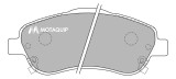 MOTAQUIP LVXL1136 set placute frana,frana disc