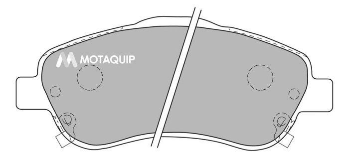 MOTAQUIP LVXL1136 set placute frana,frana disc