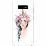 Husa silicon pentru Samsung Galaxy S10 Lite, Unicorn Girl