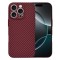 Husa pentru Apple iPhone 16 Pro, Techsuit, Carbonite FiberShell, Rosie