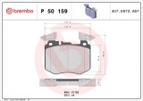 BREMBO P 50 159 PRIME LINE set placute frana,frana disc