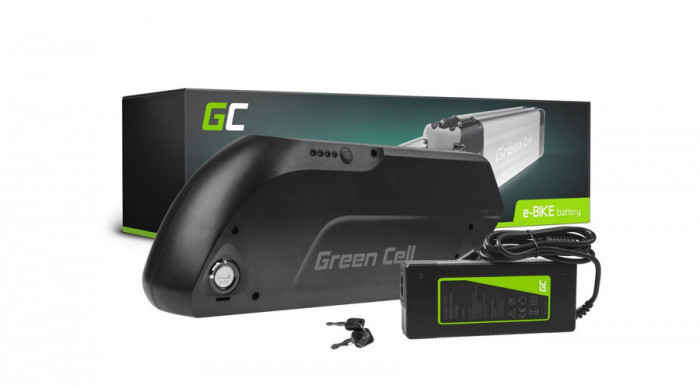 Green Cell Baterie electrică pentru biciclete electrice Down Tube 36V 15.6Ah 562Wh E-Bike Pedelec