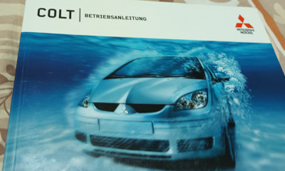 CARTE TEHNICA MITSUBISHI COLT IN GERMANA foto