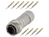 Conector circular 10 pini IP67, pe cablu