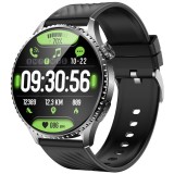 SMARTECH SmartWatch cu Senzor Glucometru, Compozitia Corpului, Grasimi, Apa, Masa Musculara, Tensiune Arteriala, Ritm Cardiac, Lanterna, Calculator, C