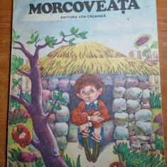 carte pentru copii - morcoveata - din anul 1984 - carte format mare