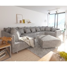 Coltar modular Justin 400 x 185 cu taburet si cotiera