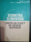 Geometrie elementara dintr-un punct de vedere superior-Edwin E.Moise