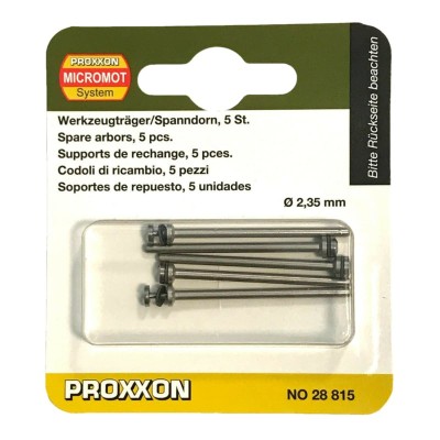 Set ax de prindere Micromot Proxxon 28815, O2.35 mm, 5 bucati foto