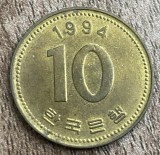 C50 - Moneda foarte veche - Coreea de Sud - 10 won - 1994