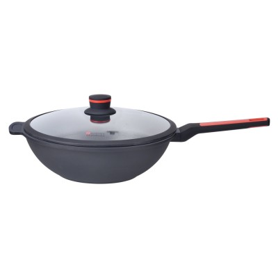 Tigaie wok aluminiu, 32 cm/5 l Noble - Zokura foto