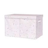 Cufar pliabil pentru camera copiilor, 3 Sprouts, material reciclat, Terrazzo Gri