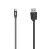 Cumpara ieftin Cablu Hama Mini DisplayPort - DisplayPort, 4K Ultra HD, 1.5m, Negru