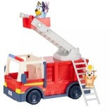 Set de joaca Bluey - Camionul de Pompieri, cu figurina inclusa