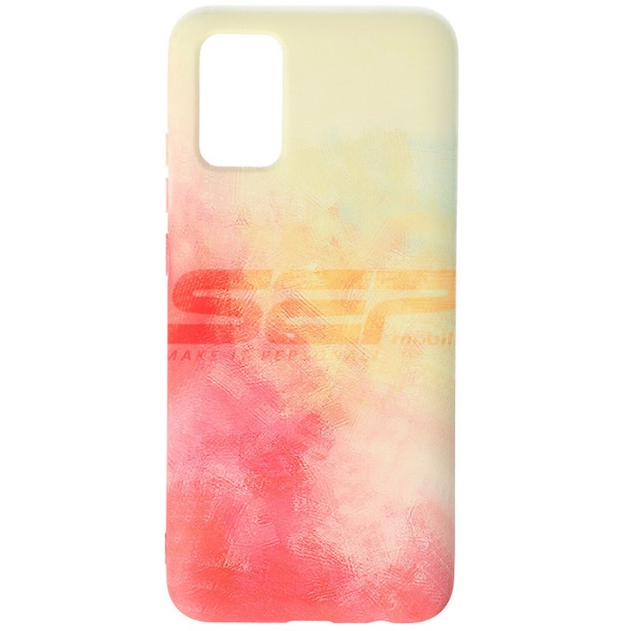 Toc silicon Watercolor Samsung Galaxy A02s / M02s Spring Cherry