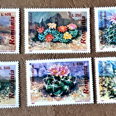 TIMBRE ROMANIA MNH LP1433/1997 -CACTUȘI- Serie simplă