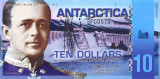 ANTARCTICA █ bancnota █ 10 Dollars █ 2011 █ UNC █ necirculata █ polymer