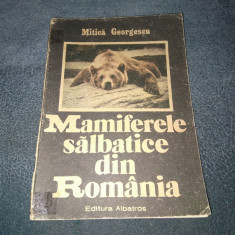 MITICA GEORGESCU - MAMIFERELE SALBATICE DIN ROMANIA