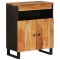 Servanta cu 2 usi, 60x33x75 cm, lemn masiv de acacia