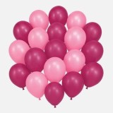 Baloane Petrecere Roz, 23cm, 25 buc, CMCLASS
