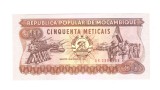 Bancnota Mozambic 50 meticais 16 iunie 1986, UNC