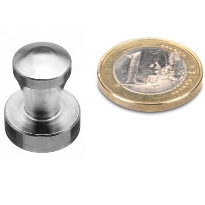 Pin magnetic &amp;Oslash;16 mm, din metal foto