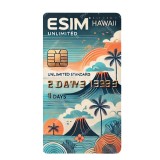 eSIM Hawaii, Unlimited Standard, 10 Days