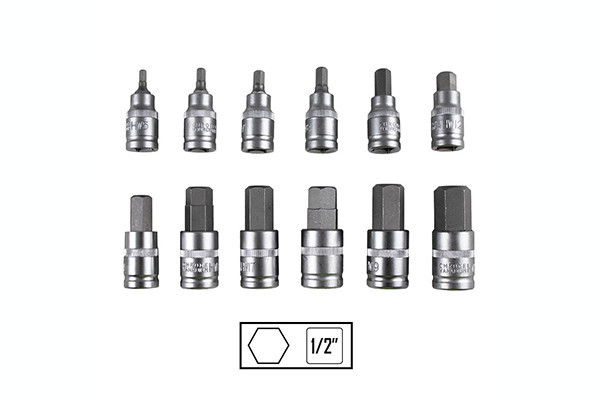 SET DE 12 PIESE 1/2INCH IMBUSURI HEX. JBM 44542