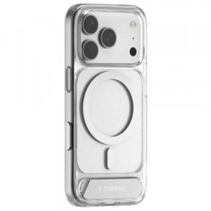 Husa MagSafe pentru Apple iPhone 17 Pro Max, Torras, Pstand, Transparenta