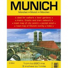 Hartă rutieră Munchen - Paperback - *** - Cartographia Studium