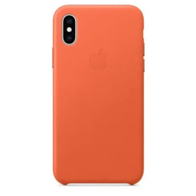 Husa Cover Silicone Apple pentru iPhone XS Max MVF62ZM/A Orange foto