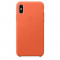 Husa Cover Silicone Apple pentru iPhone XS Max MVF62ZM/A Orange