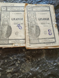 Camille Flammarion, Urania, ed. Cartea Romaneasca, 2 volume, 100+112 pag, rara