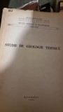 STUDII DE GEOLOGIE TEHNICA 1964